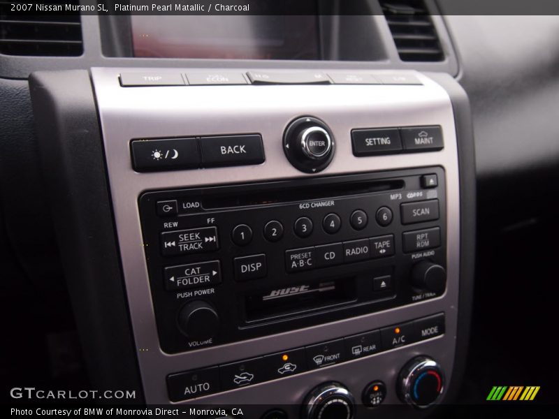 Platinum Pearl Matallic / Charcoal 2007 Nissan Murano SL