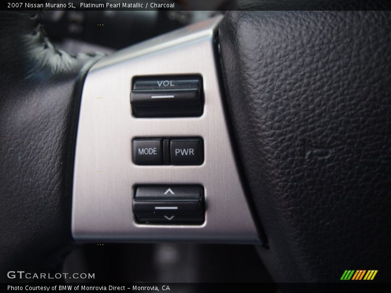 Platinum Pearl Matallic / Charcoal 2007 Nissan Murano SL