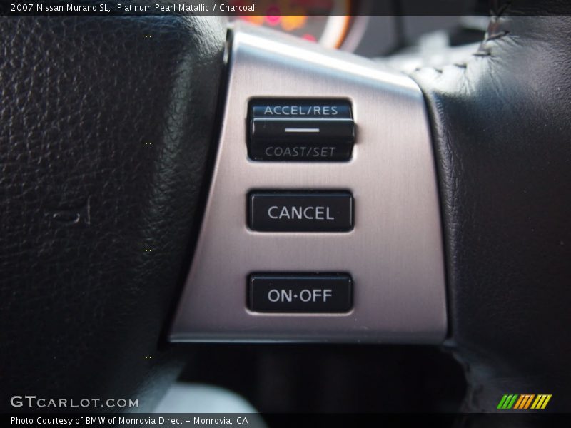 Platinum Pearl Matallic / Charcoal 2007 Nissan Murano SL