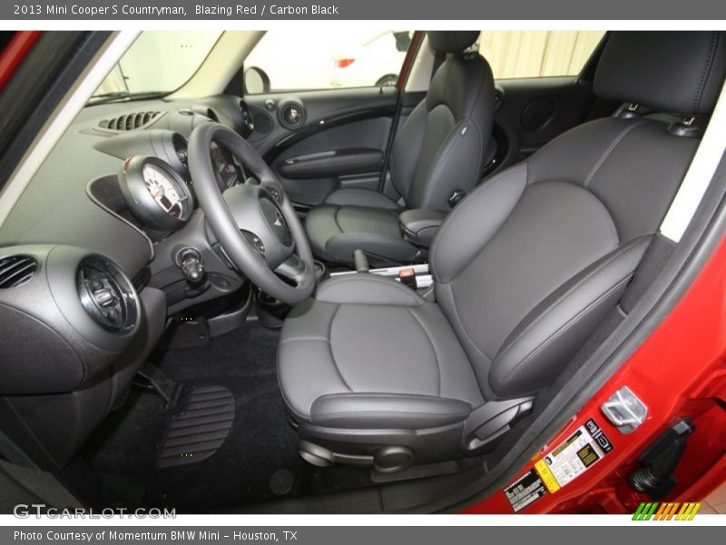 Blazing Red / Carbon Black 2013 Mini Cooper S Countryman