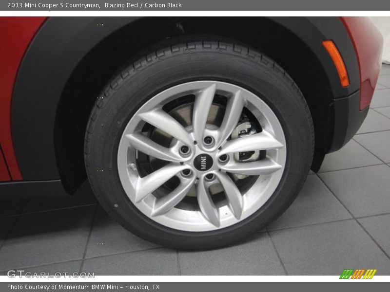 Blazing Red / Carbon Black 2013 Mini Cooper S Countryman