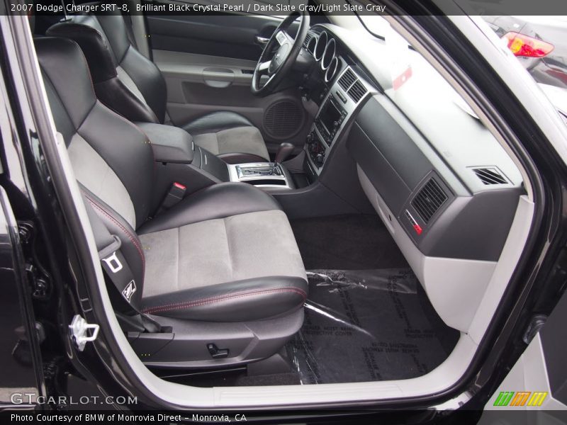 Brilliant Black Crystal Pearl / Dark Slate Gray/Light Slate Gray 2007 Dodge Charger SRT-8
