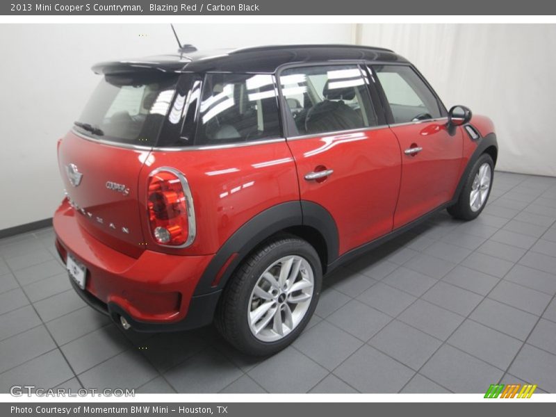 Blazing Red / Carbon Black 2013 Mini Cooper S Countryman