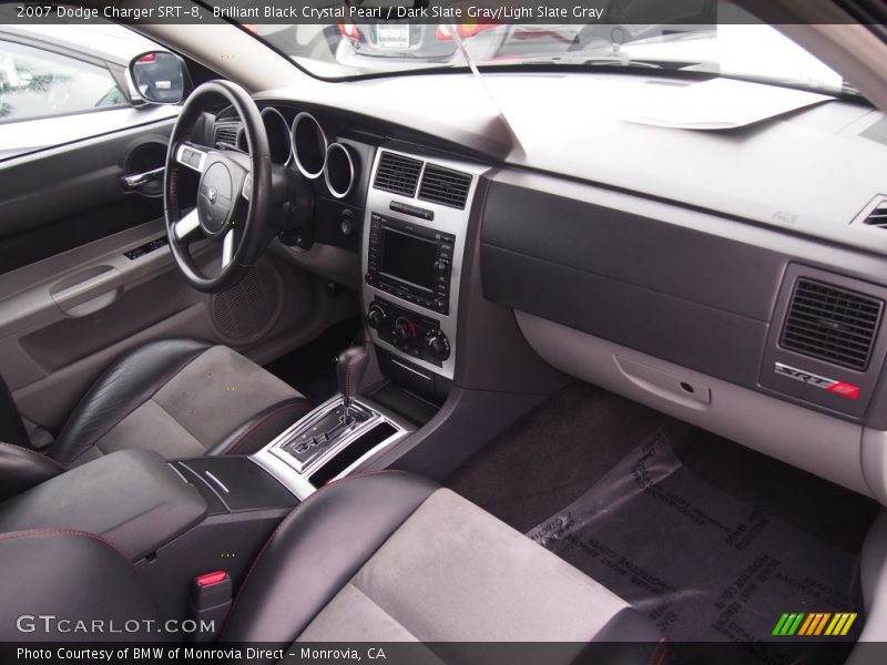 Brilliant Black Crystal Pearl / Dark Slate Gray/Light Slate Gray 2007 Dodge Charger SRT-8
