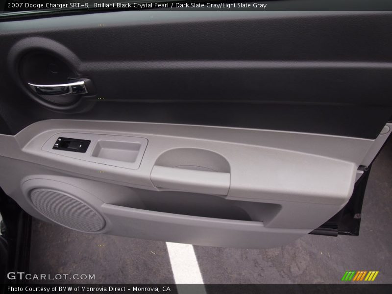 Brilliant Black Crystal Pearl / Dark Slate Gray/Light Slate Gray 2007 Dodge Charger SRT-8