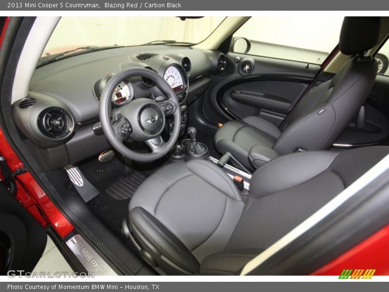 Blazing Red / Carbon Black 2013 Mini Cooper S Countryman