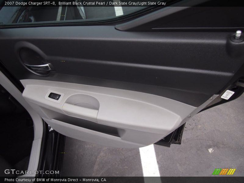 Brilliant Black Crystal Pearl / Dark Slate Gray/Light Slate Gray 2007 Dodge Charger SRT-8