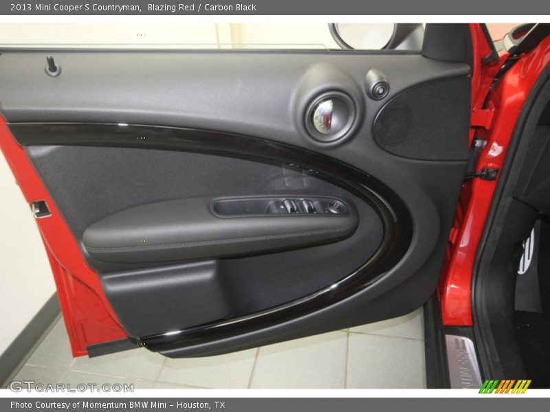 Blazing Red / Carbon Black 2013 Mini Cooper S Countryman