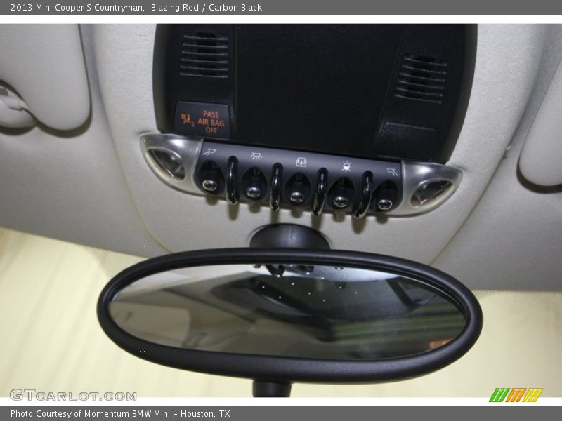 Blazing Red / Carbon Black 2013 Mini Cooper S Countryman