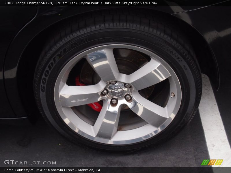 Brilliant Black Crystal Pearl / Dark Slate Gray/Light Slate Gray 2007 Dodge Charger SRT-8
