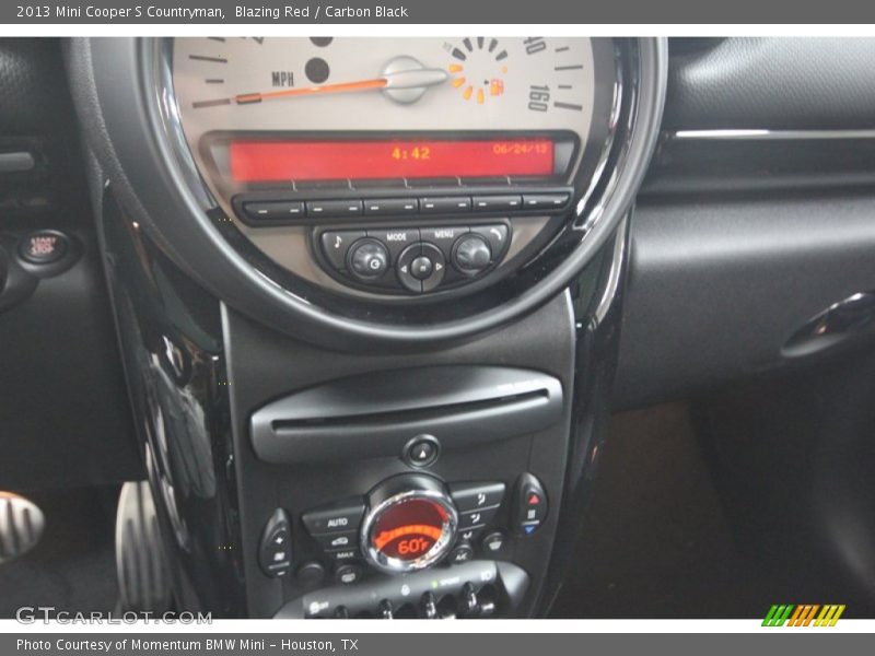 Blazing Red / Carbon Black 2013 Mini Cooper S Countryman