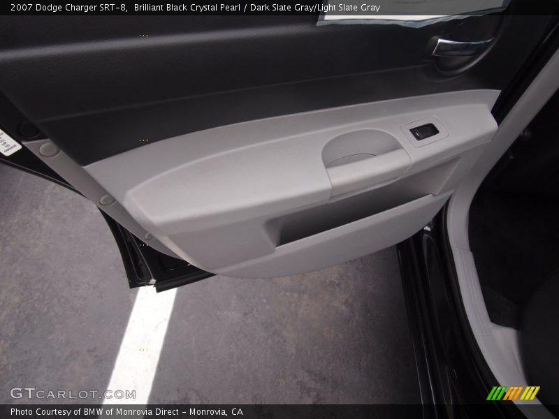 Brilliant Black Crystal Pearl / Dark Slate Gray/Light Slate Gray 2007 Dodge Charger SRT-8