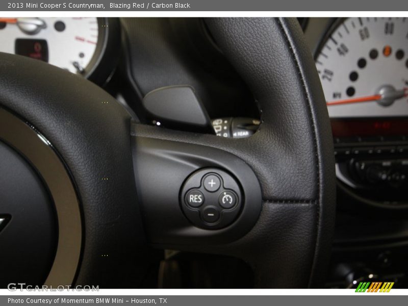 Blazing Red / Carbon Black 2013 Mini Cooper S Countryman