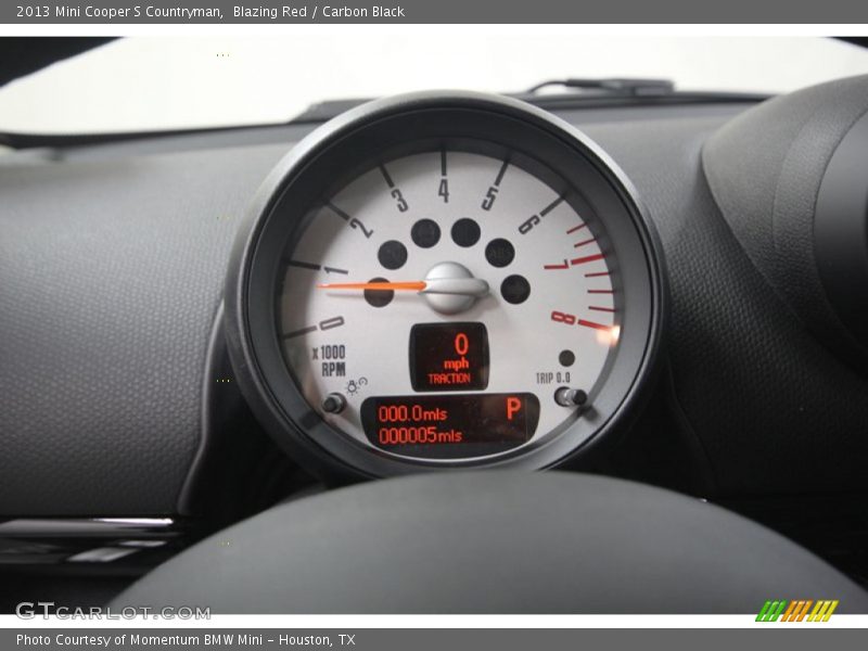Blazing Red / Carbon Black 2013 Mini Cooper S Countryman