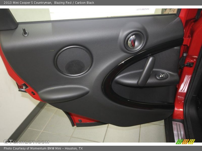 Blazing Red / Carbon Black 2013 Mini Cooper S Countryman