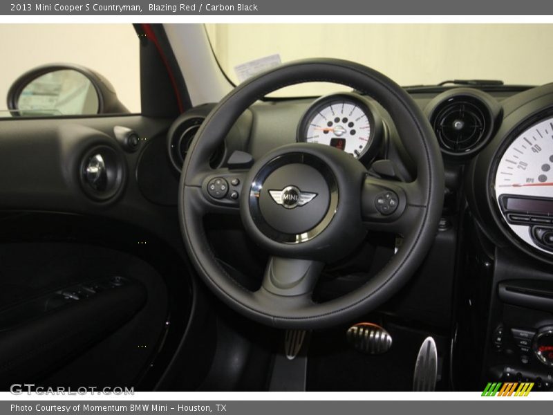 Blazing Red / Carbon Black 2013 Mini Cooper S Countryman