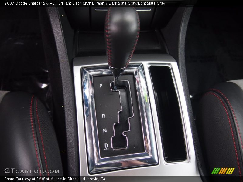 Brilliant Black Crystal Pearl / Dark Slate Gray/Light Slate Gray 2007 Dodge Charger SRT-8