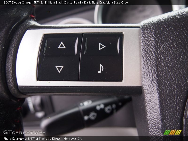 Brilliant Black Crystal Pearl / Dark Slate Gray/Light Slate Gray 2007 Dodge Charger SRT-8