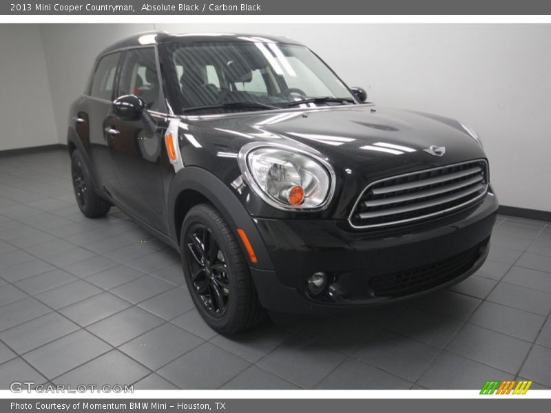 Absolute Black / Carbon Black 2013 Mini Cooper Countryman
