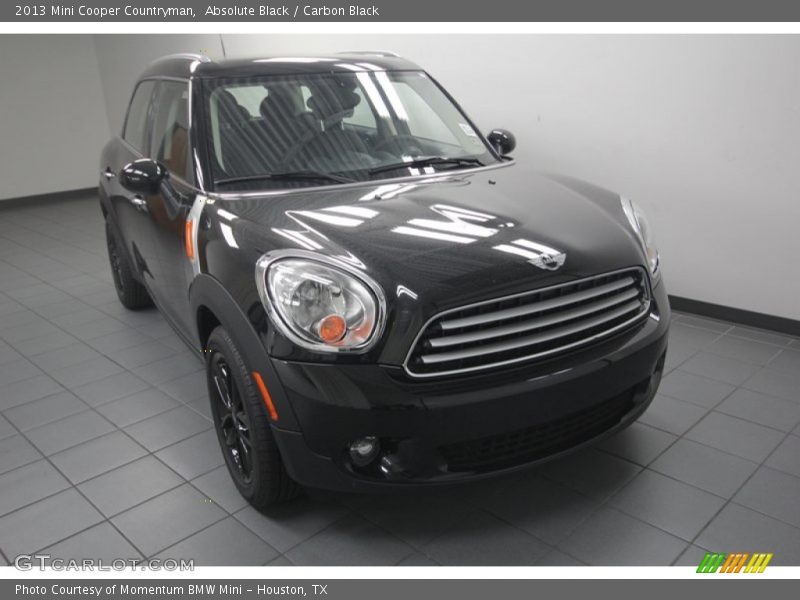Absolute Black / Carbon Black 2013 Mini Cooper Countryman