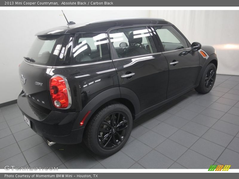 Absolute Black / Carbon Black 2013 Mini Cooper Countryman