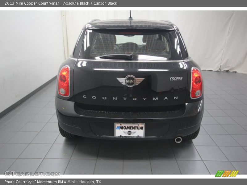 Absolute Black / Carbon Black 2013 Mini Cooper Countryman