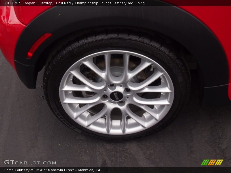 Chili Red / Championship Lounge Leather/Red Piping 2013 Mini Cooper S Hardtop