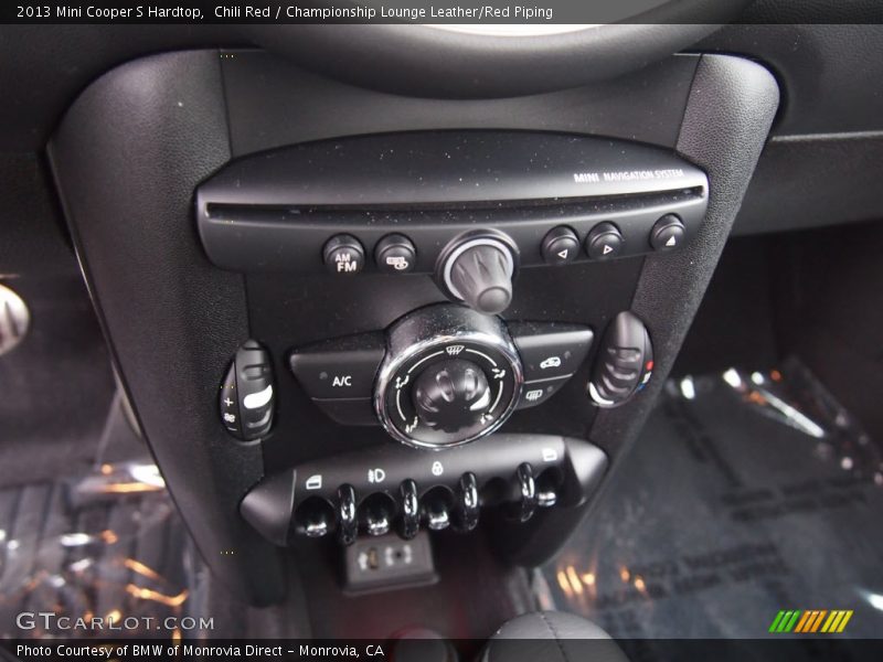 Chili Red / Championship Lounge Leather/Red Piping 2013 Mini Cooper S Hardtop