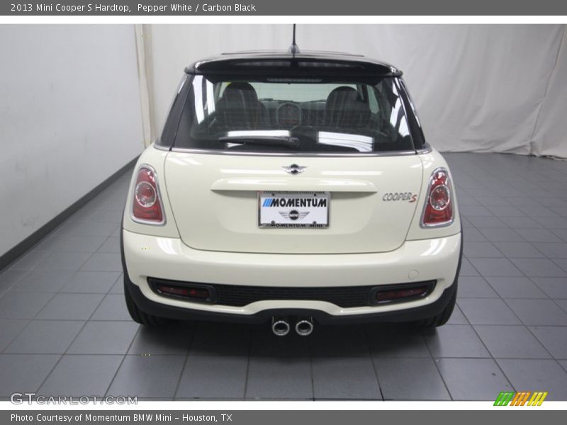 Pepper White / Carbon Black 2013 Mini Cooper S Hardtop
