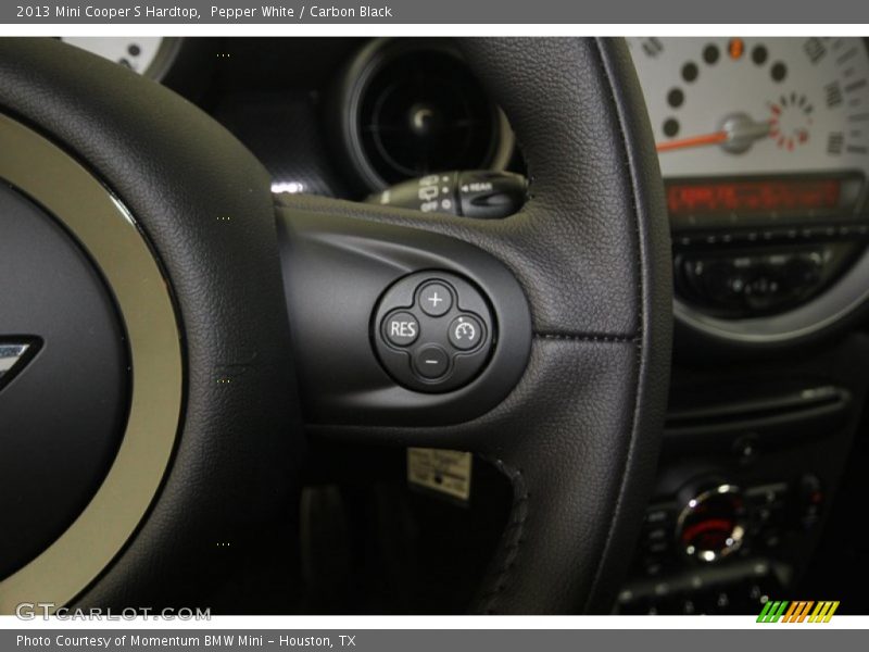 Pepper White / Carbon Black 2013 Mini Cooper S Hardtop
