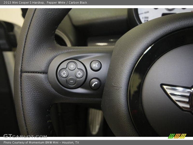 Pepper White / Carbon Black 2013 Mini Cooper S Hardtop