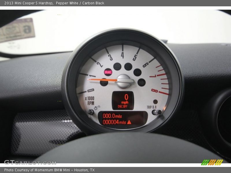Pepper White / Carbon Black 2013 Mini Cooper S Hardtop
