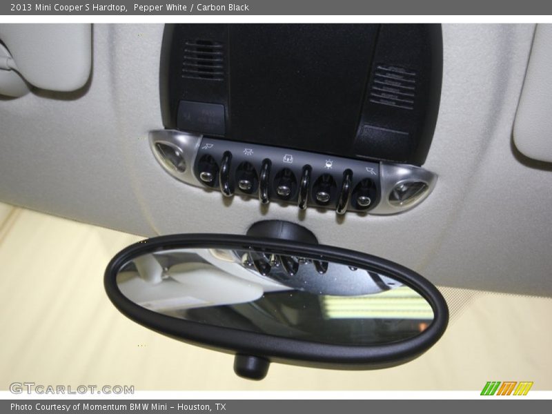 Pepper White / Carbon Black 2013 Mini Cooper S Hardtop