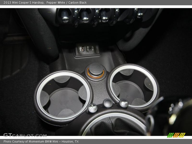 Pepper White / Carbon Black 2013 Mini Cooper S Hardtop