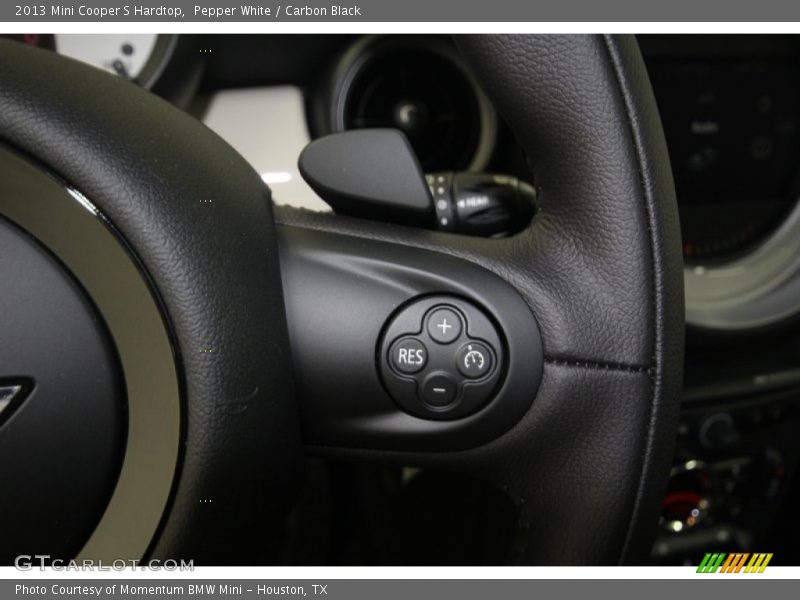 Pepper White / Carbon Black 2013 Mini Cooper S Hardtop