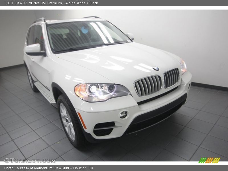 Alpine White / Black 2013 BMW X5 xDrive 35i Premium