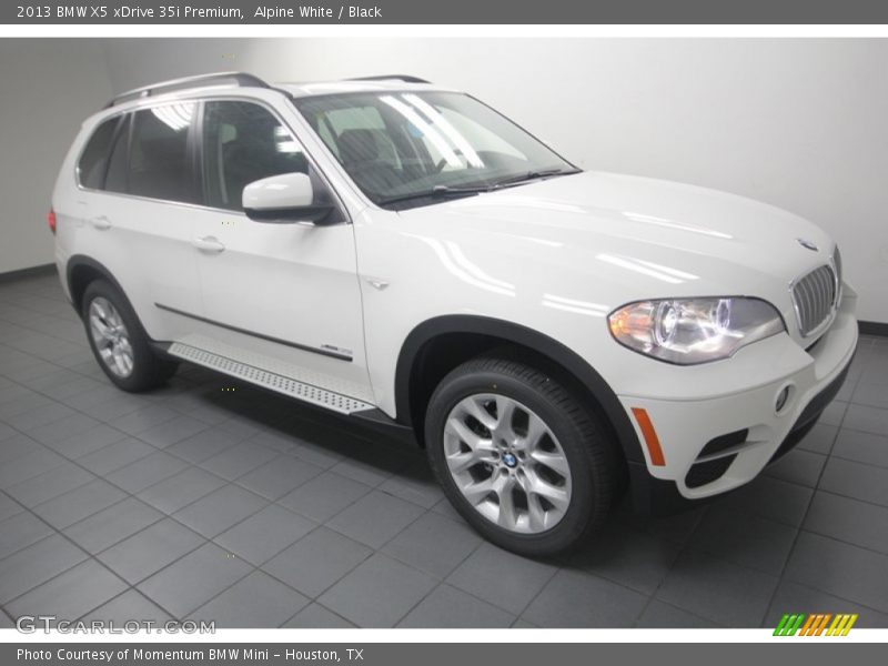 Alpine White / Black 2013 BMW X5 xDrive 35i Premium
