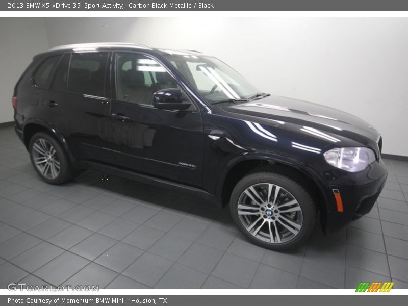 Carbon Black Metallic / Black 2013 BMW X5 xDrive 35i Sport Activity