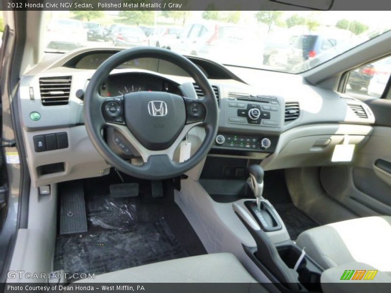 Dashboard of 2012 Civic NGV Sedan