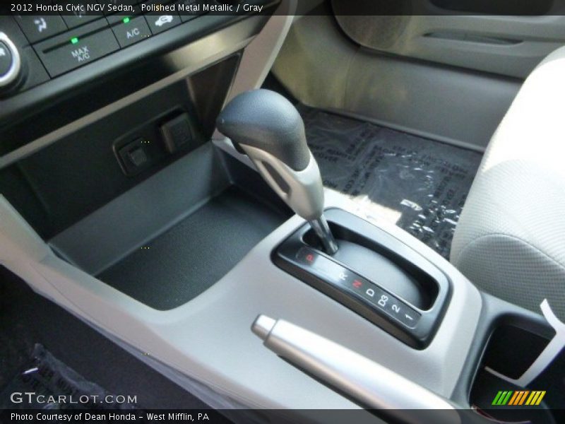  2012 Civic NGV Sedan 5 Speed Automatic Shifter