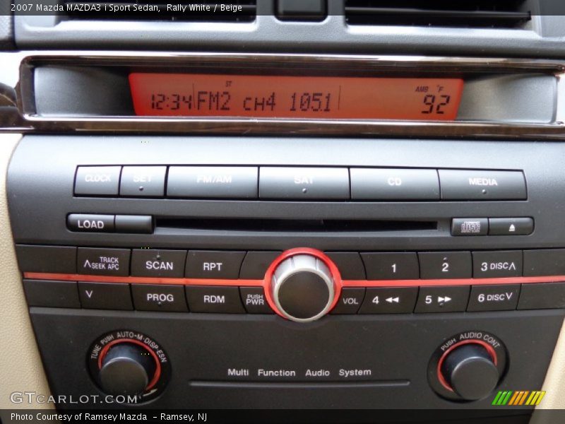 Controls of 2007 MAZDA3 i Sport Sedan