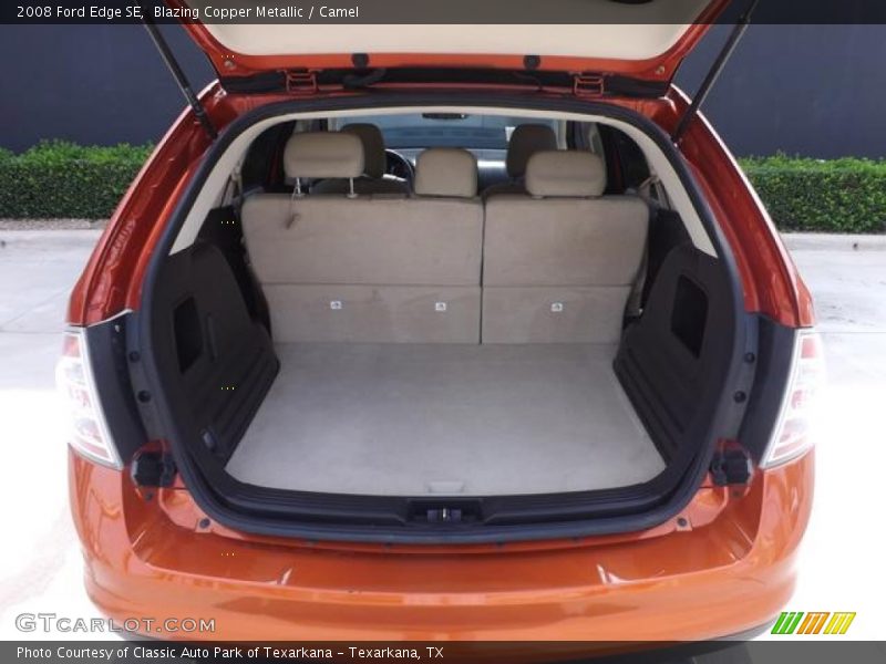 Blazing Copper Metallic / Camel 2008 Ford Edge SE