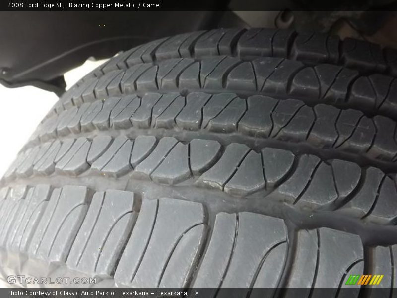 Blazing Copper Metallic / Camel 2008 Ford Edge SE