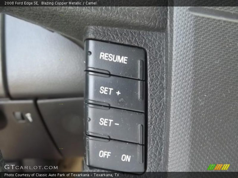 Blazing Copper Metallic / Camel 2008 Ford Edge SE