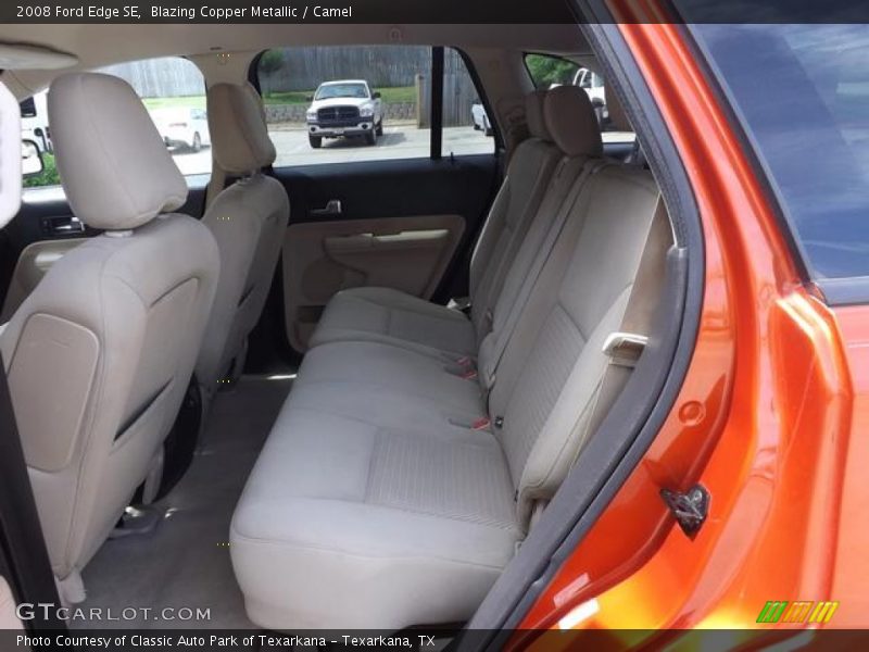 Blazing Copper Metallic / Camel 2008 Ford Edge SE