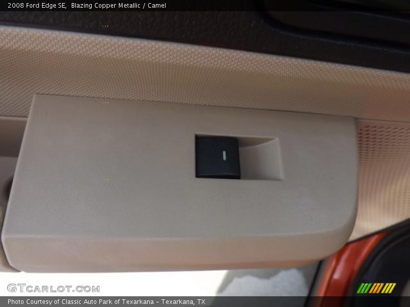 Blazing Copper Metallic / Camel 2008 Ford Edge SE