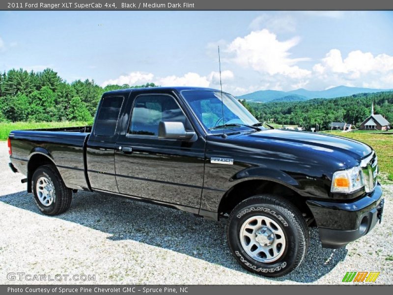  2011 Ranger XLT SuperCab 4x4 Black