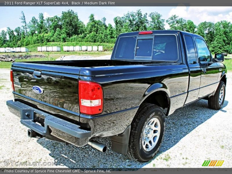  2011 Ranger XLT SuperCab 4x4 Black