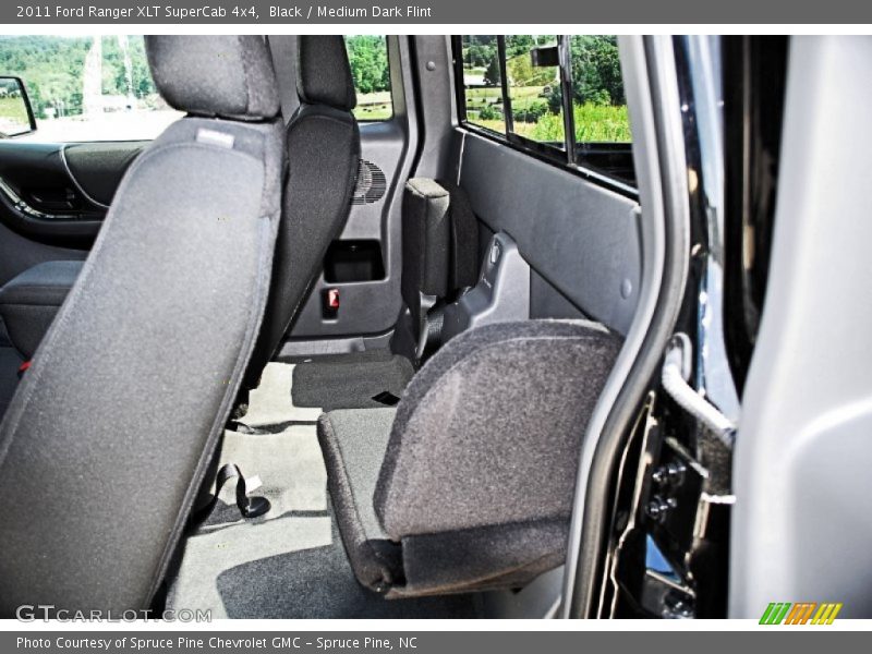 Black / Medium Dark Flint 2011 Ford Ranger XLT SuperCab 4x4