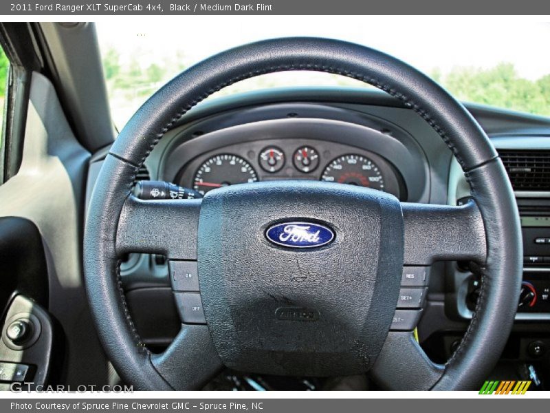  2011 Ranger XLT SuperCab 4x4 Steering Wheel